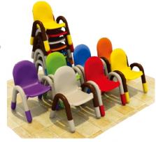 QX-193B 幼儿园桌椅豪华版